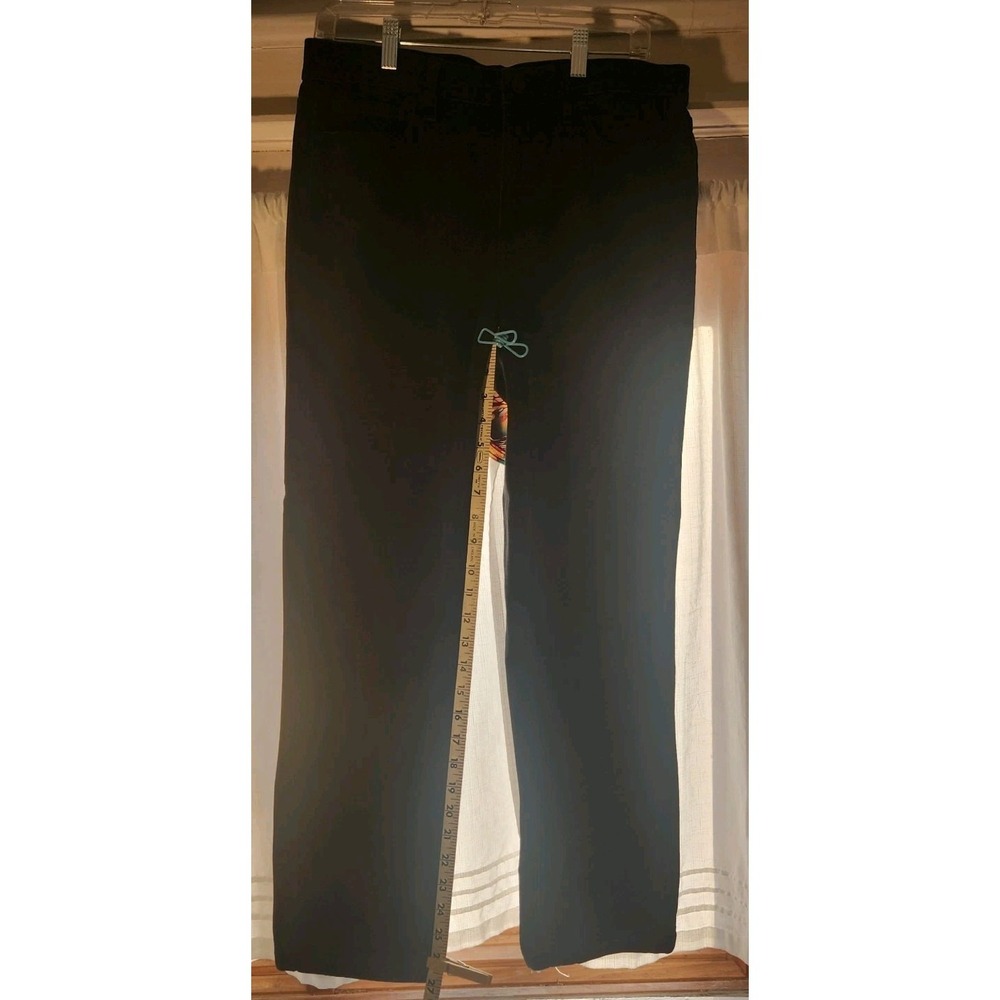 Calvin Klein Jeans Womens Black Denim Dark Wash Stretch Bootcut Size 8